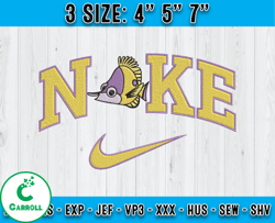 nike tad embroidery, nike disney embroidery, finding nemo embroidery
