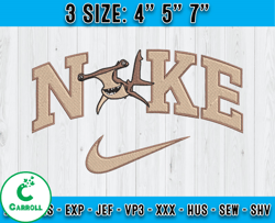 nike anchor embroidery, finding nemo embroidery, embroidery design movie