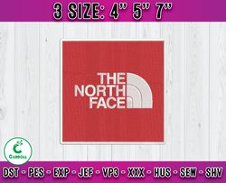 the north face logo, the north face embroidery, logo fashion embroidery