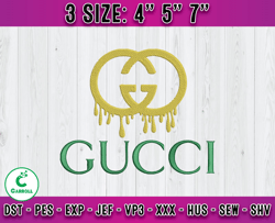 gucci embroidery, logo brand embroidery, embroidery machine