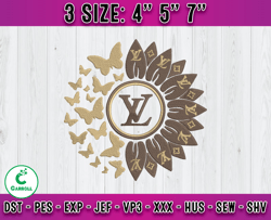 lv logo embroidery, lv cartoon embroidery, embroidery design file