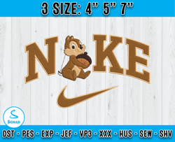 nike dale embroidery, disney embroidery file, embroidery machine design