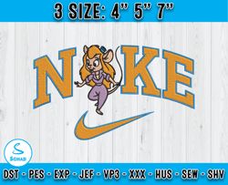 gadget hackwrench embroidery, chip and dale embroidery, embroidery machine