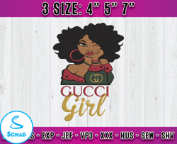 gucci girl embroideyry, gucci logo embroidery, embroidery applique