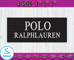 polo ralphlauren embroidery, logo fashion embroidery, embroidery applique