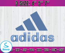 adidas embroidery, adidas logo, logo fashion emboridery, machine embroidery patterns