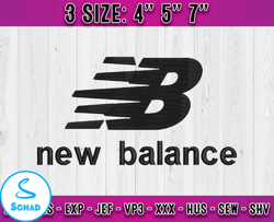 new balance logo embroidery, logo fashion embroidery, embroidery machine