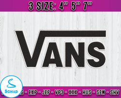 vans embroidery, vans logo embroidery, embroidery file