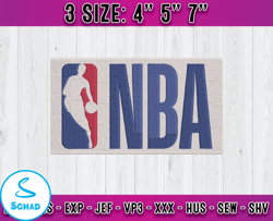 nba logo embroidery, nba fashion embroidery, embroidery file