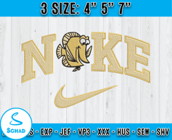 nike bubbles embroidery, disney nike embroidery, embroidery machine