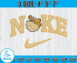 nike bloat embroidery, finding nemo embroidery, embroidery machine file