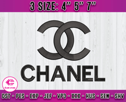 chanel logo embroidery, logo fashion embroidery, machine embroidery patterns