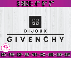 bijoux givenchy embroidery, logo fashion embroidery, logo fashion