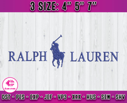 ralphlauren logo, logo fashion embroidery, embroidery design file