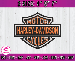 motor harley embroidery, harley logo embroidery, embroidery file