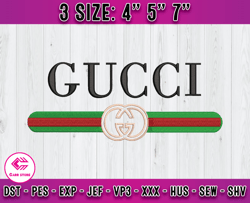 gucci logo embroidery, logo fashion embroidery, embroidery machine