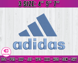 adidas embroidery, adidas logo, logo fashion emboridery, machine embroidery patterns