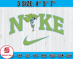 nike x flik embroidery, flik character embroidery, embroidery digital download