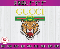 gucci embroidery, gucci tiger embroidery, machine embroidery applique design