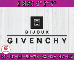 bijoux givenchy embroidery, logo fashion embroidery, logo fashion