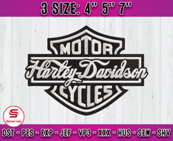 harley logo embroidery, embroidery design file, machine embroidery applique design