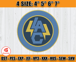 Los Angeles Chargers Logo Embroidery, Logo NFL Embroidery, Sport Embroidery, Football Embroidery Design