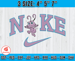 nike x dot embroidery, a bug's life embroidery, instant download