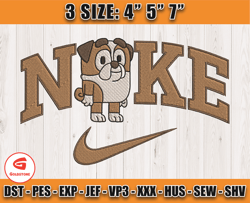 nike x winton embroidery, bluey character embroidery, embroidery design file