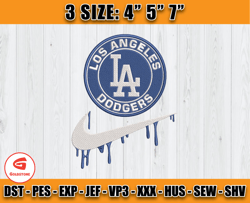 los angeles dodgers embroidery, all teams mlb embroidery, embroidery design baseball