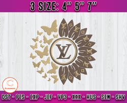 lv logo embroidery, lv cartoon embroidery, embroidery design file