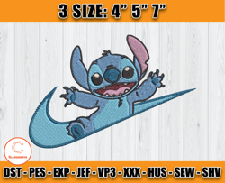 nike stitch embroidery,, lilo and stitch embroidery, nike disney embroidery design