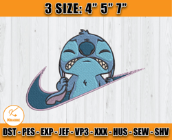 nike stitch embroidery, nike embroidery, lilo and stitch embroidery