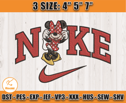 nike x mickey embroidery, mickey embroidery, cartoon character embroidery, logo fashion