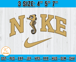 nike sheldon embroidery, finding nemo embroidery, embroidery machine