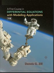 a first course in differential equations with modeling applications