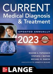 current medical diagnosis and treatment 2023 (current medical diagnosis & treatment) 62nd edition