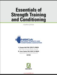 essentials of strength training and conditioning fourth edition