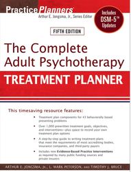 the complete adult psychotherapy treatment planner: includes dsm-5 updates 5th edition