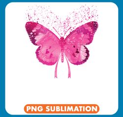 bc breast cancer pink butterfly cancer png