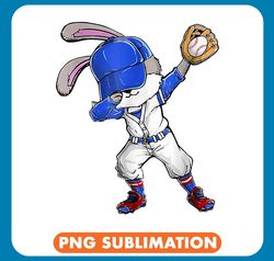 rabbits dabbing bunny rabbit baseball catcher happy easter day png