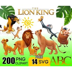 lion king svg bundle, lion king png, simba png, lion king logo png, lion king clipart, simba clipart