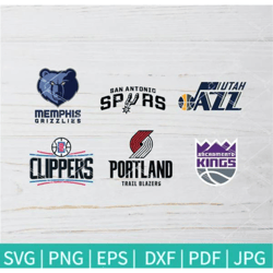 nba logo 100 files bundle, nba svg, nba teams svg, nba png, nba basketball, vector, vinyl, eps, png, cricut, silhouette