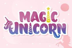 magic unicorn font font