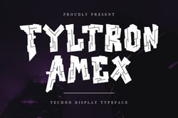 fyltron amex font