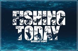 fishing today font