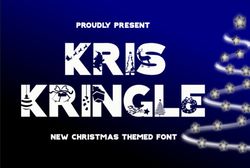 kris kringle font