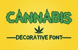 cannabis font
