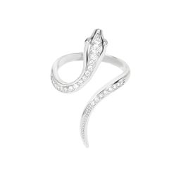 snake rings for women aesthetic gold plated, silver plated