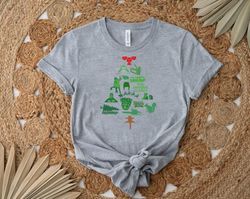 christmas vacation christmas tree shirt, gift shirt for her him