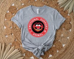 muppets emotional support animal shirt, gift shirt for her him